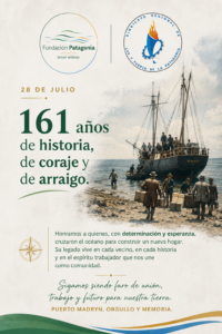 161° Aniversario del Desembarco de los Colonos Galeses en Puerto Madryn